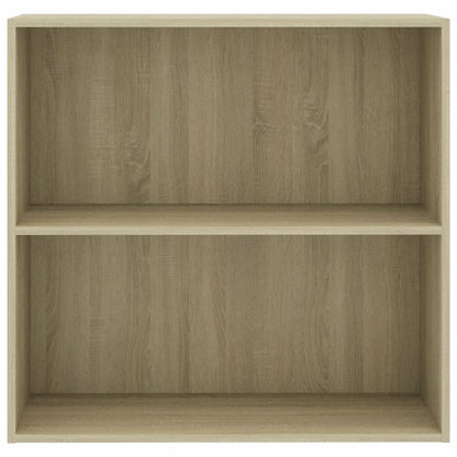 Bücherregal Sonoma-Eiche 80x30x76,5 cm Holzwerkstoff