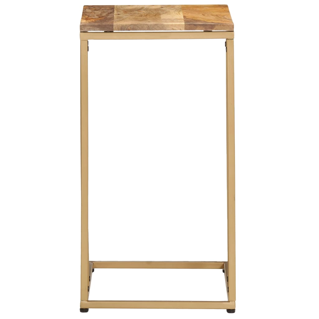 Beistelltisch 35x45x65 cm Massivholz Mango