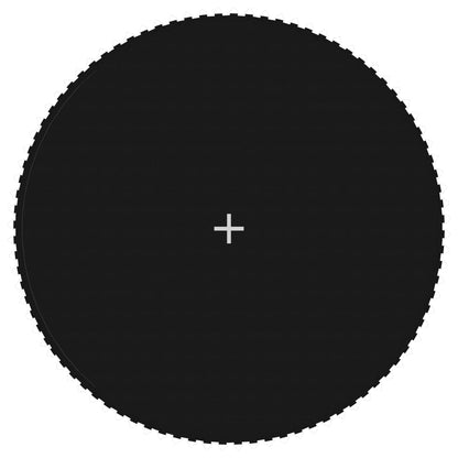 Sprungtuch Schwarz für 4,57 m Runde Trampoline