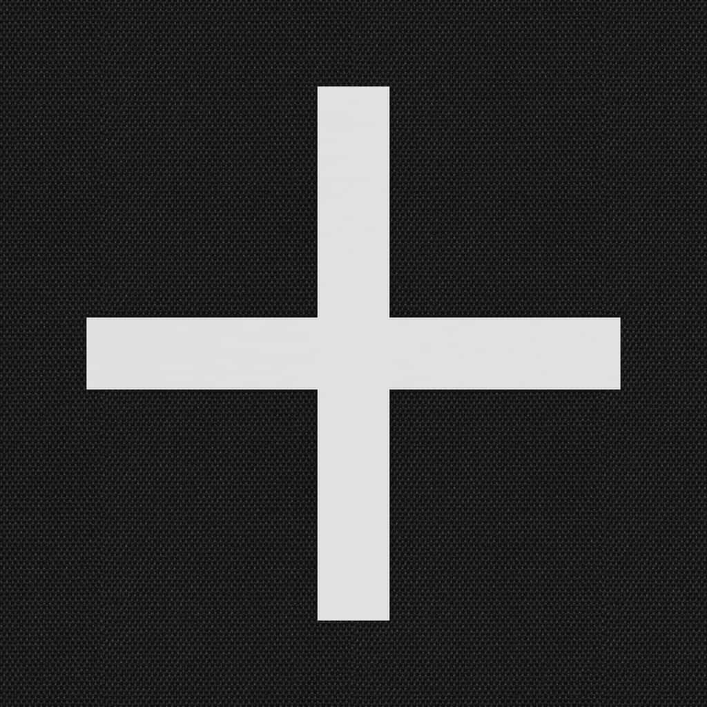 Sprungtuch Schwarz für 4,57 m Runde Trampoline