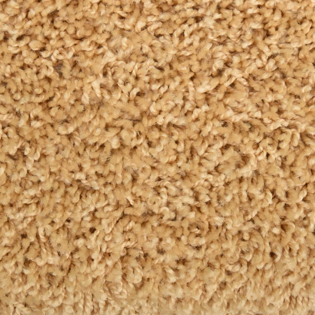 Teppich-Treppenstufen 15 Stk. 65x21x4 cm Beige