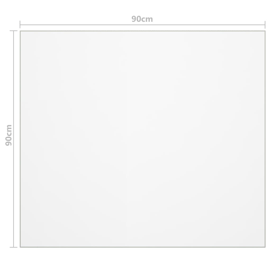 Tischfolie Matt 90x90 cm 1,6 mm PVC