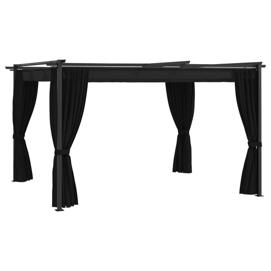 Pavillon 4 x 3 m Anthrazit