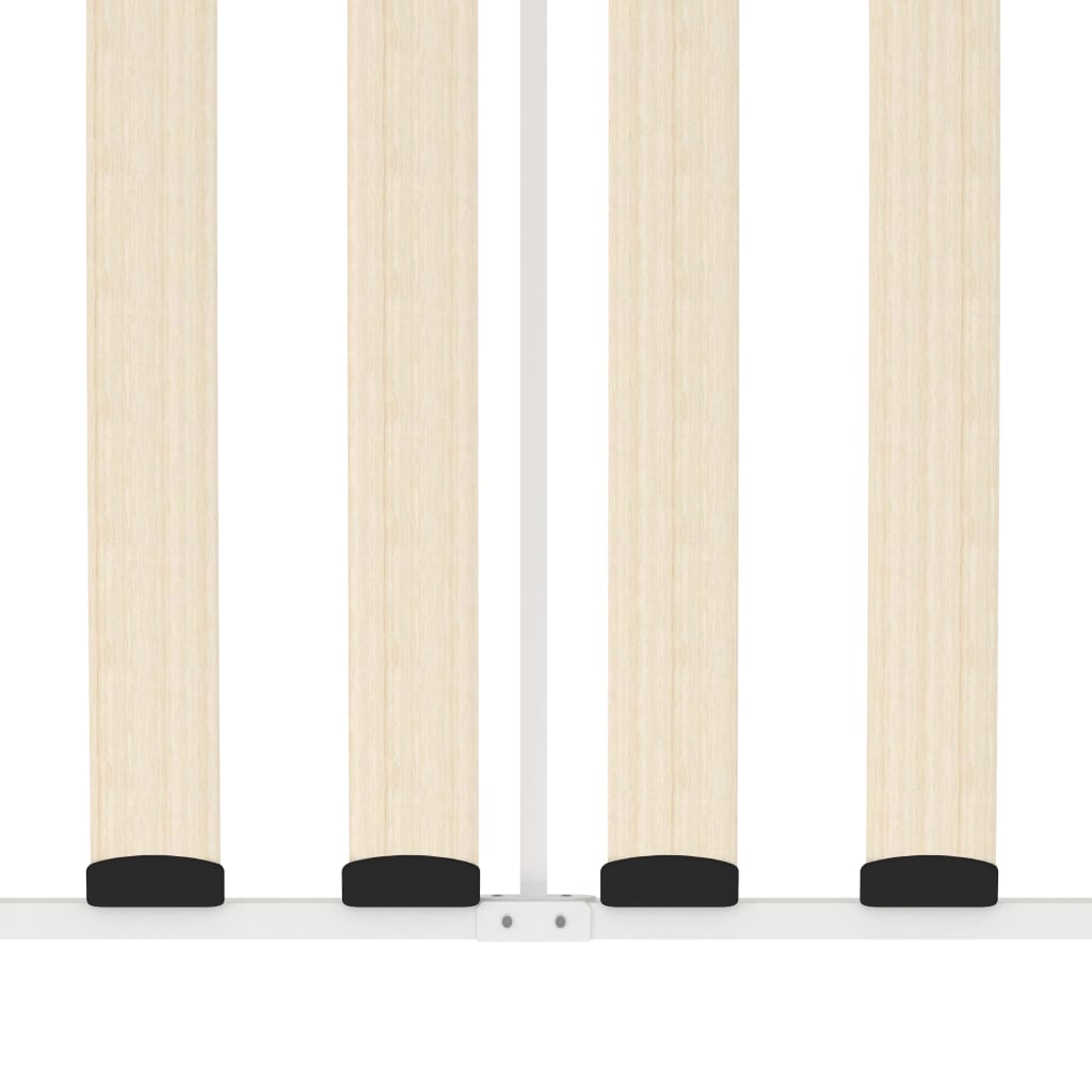 Tagesbett-Rahmen Weiß Metall 90×200 cm