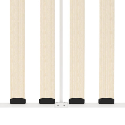 Tagesbett-Rahmen Weiß Metall 90×200 cm