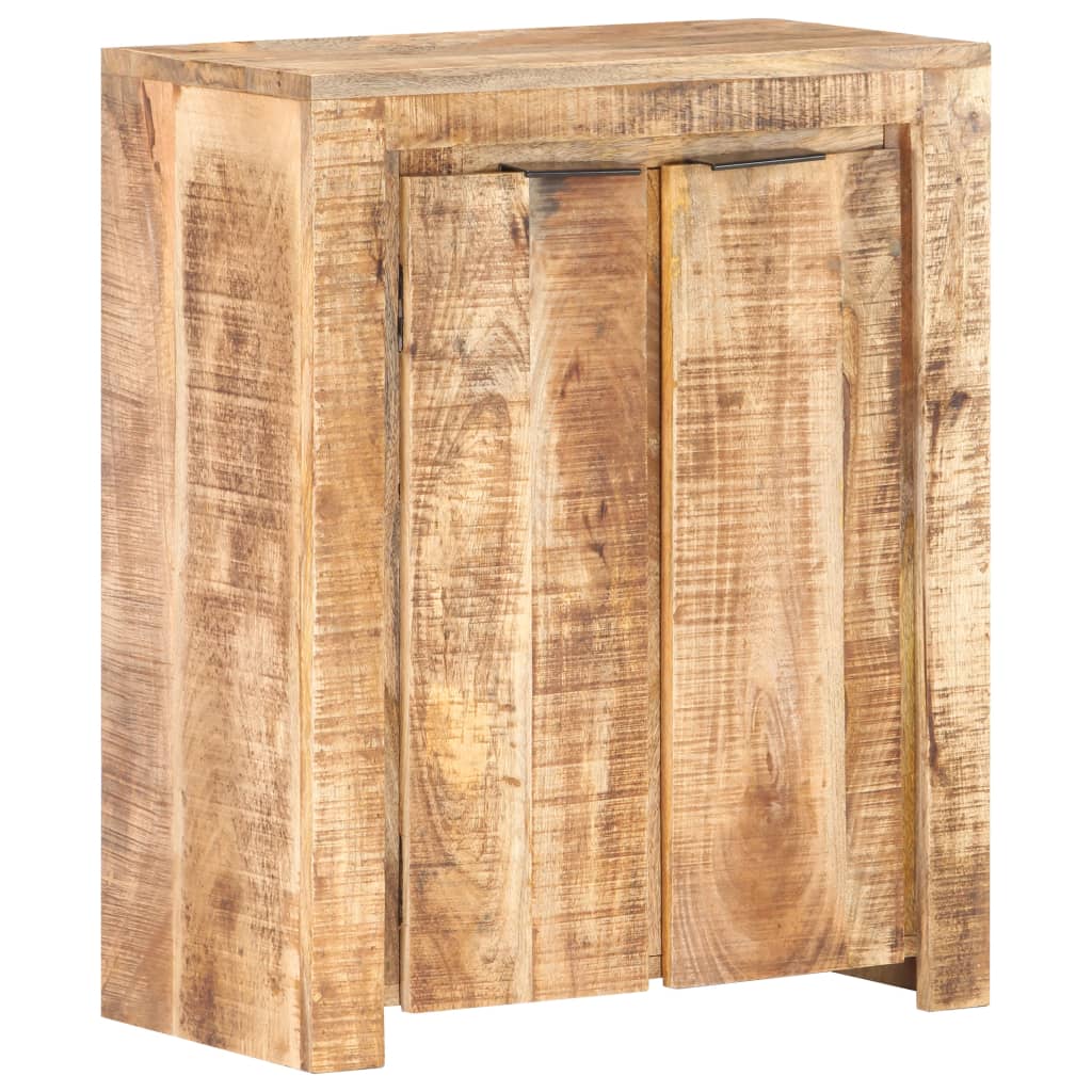 Sideboard 59x33x75 cm Raues Mangoholz