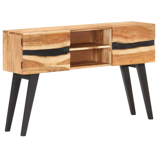 Sideboard 120x30x75 cm Akazie Massivholz