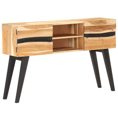 Sideboard 120x30x75 cm Akazie Massivholz