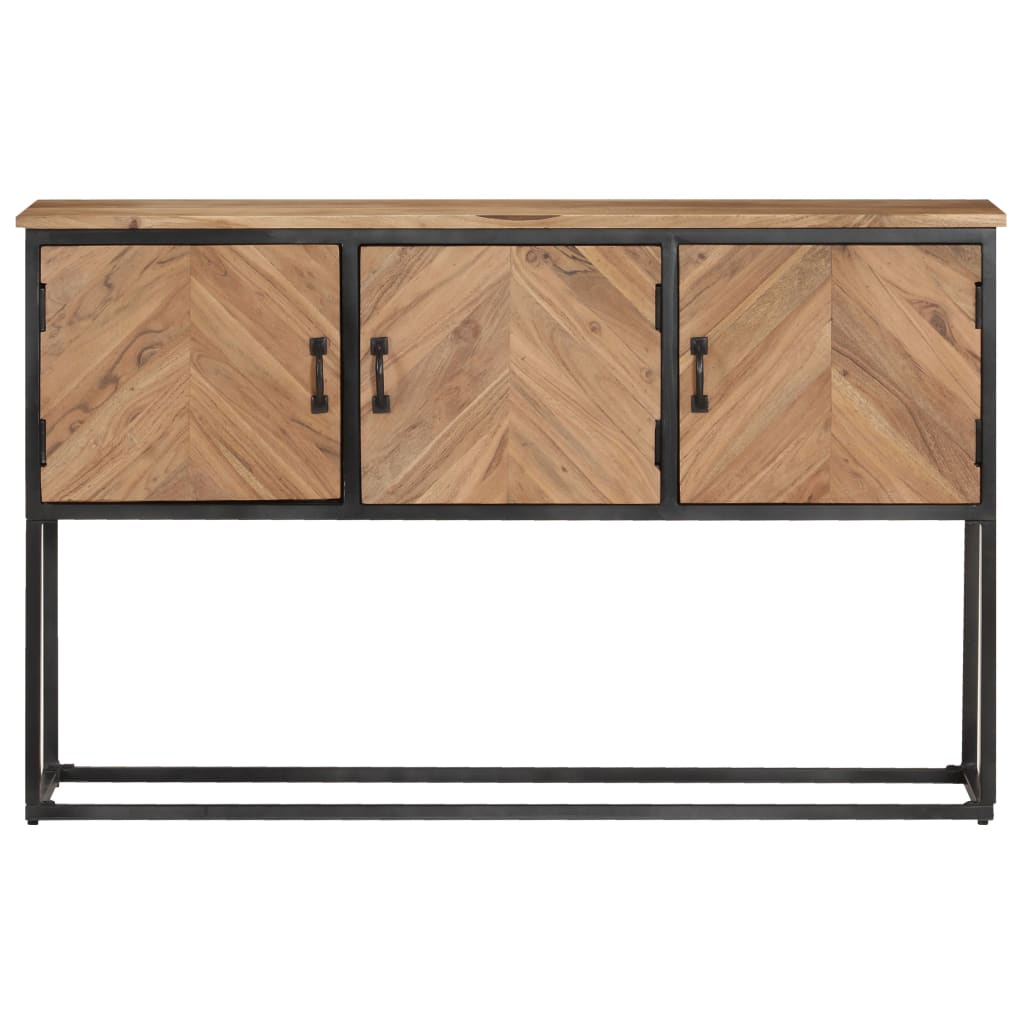 Sideboard 120x30x75 cm Akazie Massivholz