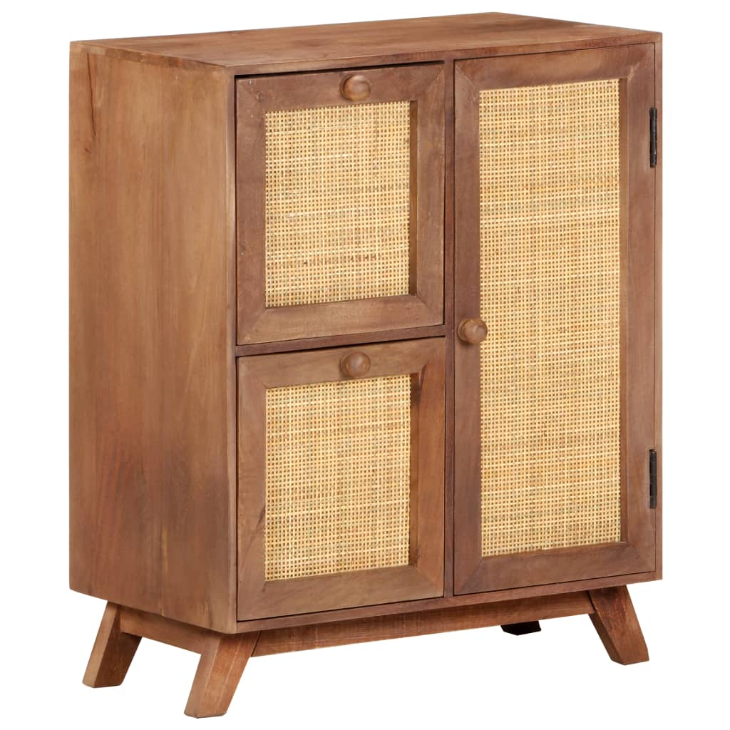 Sideboard 60x35x75 cm Massivholz Mango