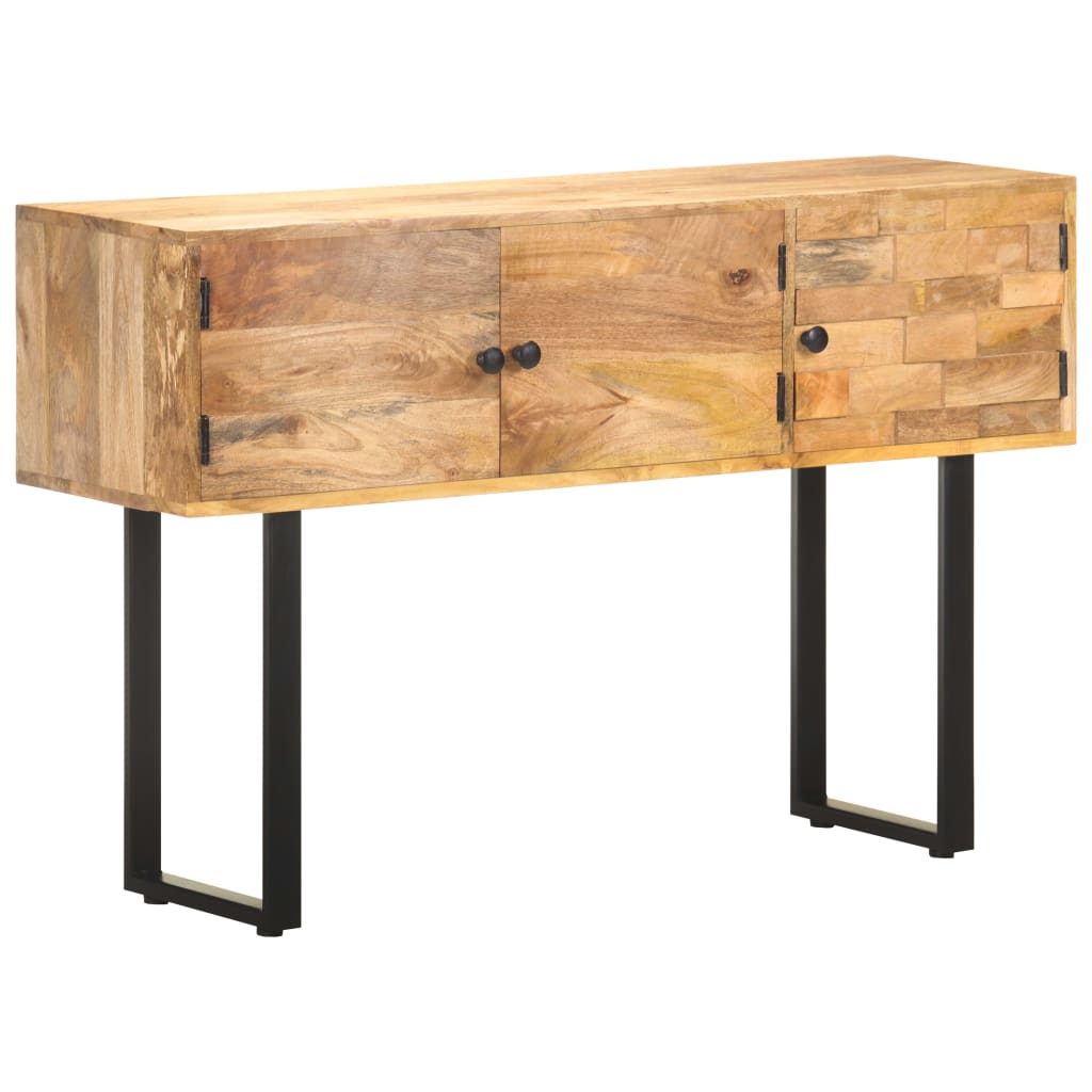 Sideboard 116x35x75 cm Massivholz Mango