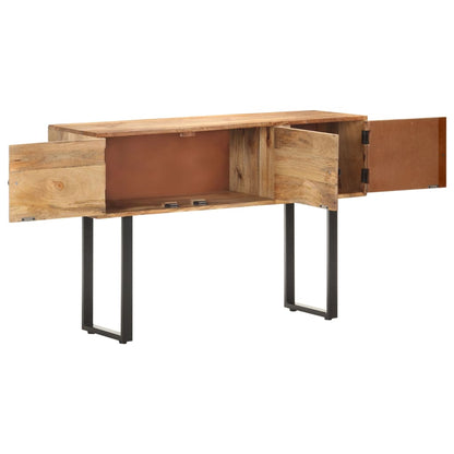 Sideboard 116x35x75 cm Massivholz Mango