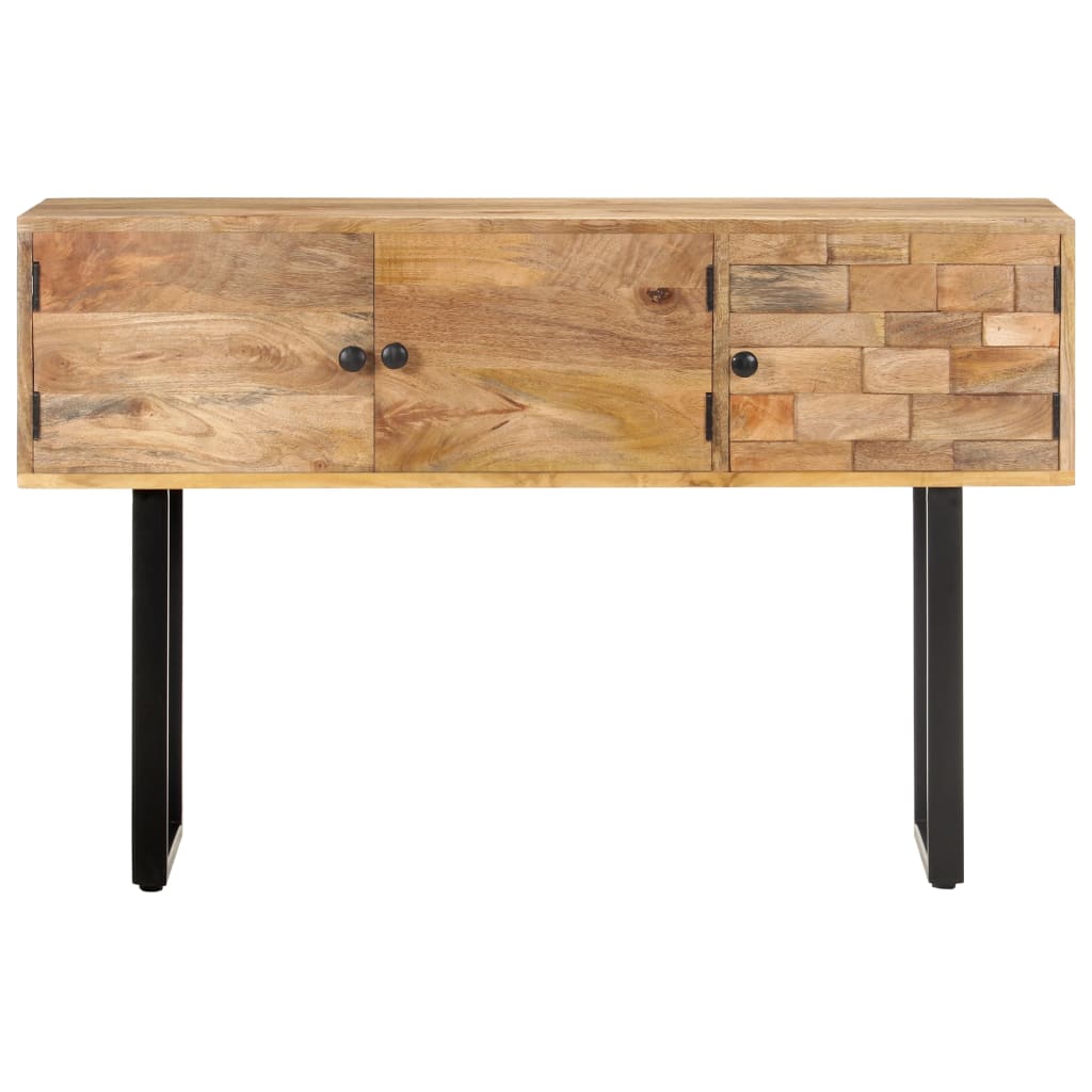 Sideboard 116x35x75 cm Massivholz Mango