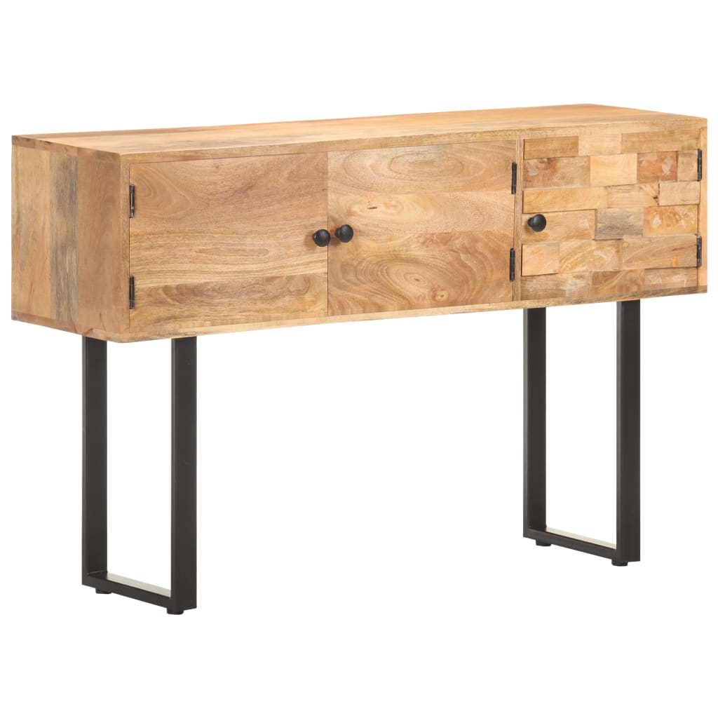 Sideboard 116x35x75 cm Massivholz Mango