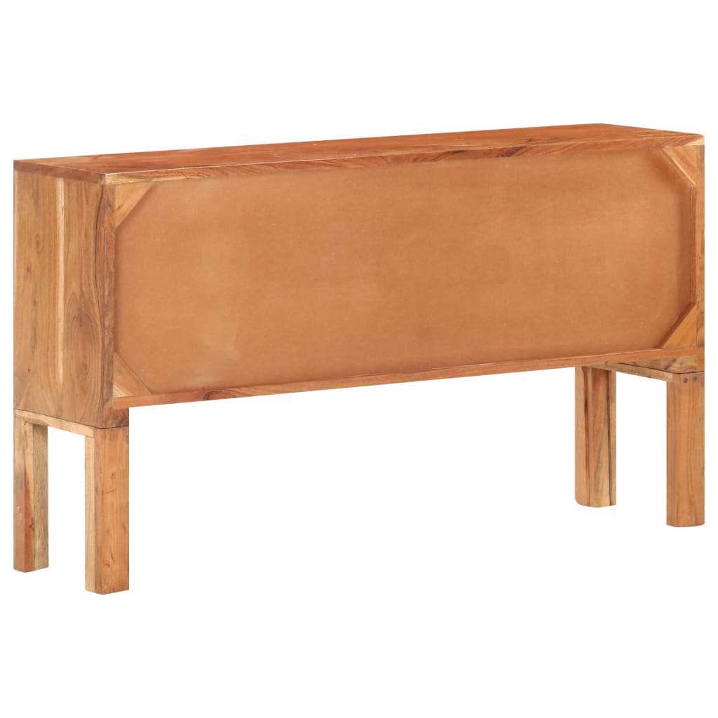 Sideboard 116x30x66 cm Akazie Massivholz