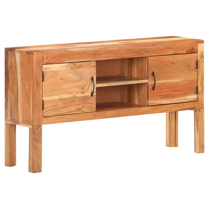 Sideboard 116x30x66 cm Akazie Massivholz