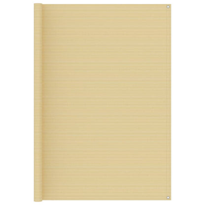 Zeltteppich 200x200 cm Beige