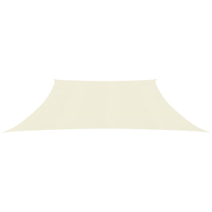 Sonnensegel 160 g/m² Creme 3/4x2 m HDPE