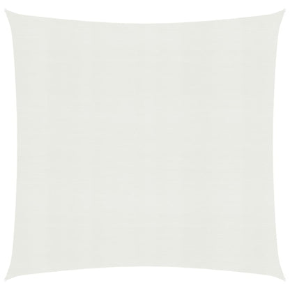 Sonnensegel 160 g/m² Weiß 2,5x2,5 m HDPE