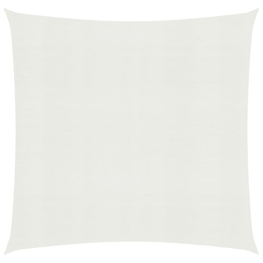 Sonnensegel 160 g/m² Weiß 2,5x2,5 m HDPE