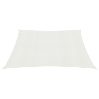 Sonnensegel 160 g/m² Weiß 2,5x2,5 m HDPE