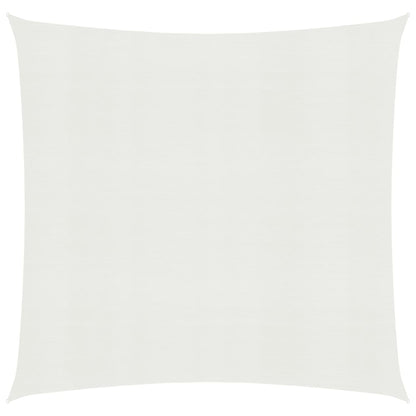 Sonnensegel 160 g/m² Weiß 5x5 m HDPE