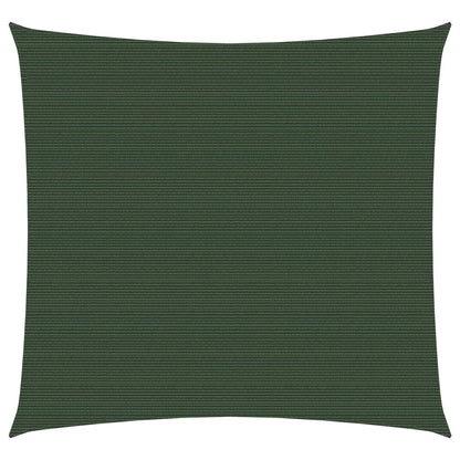 Sonnensegel 160 g/m² Dunkelgrün 3x3 m HDPE