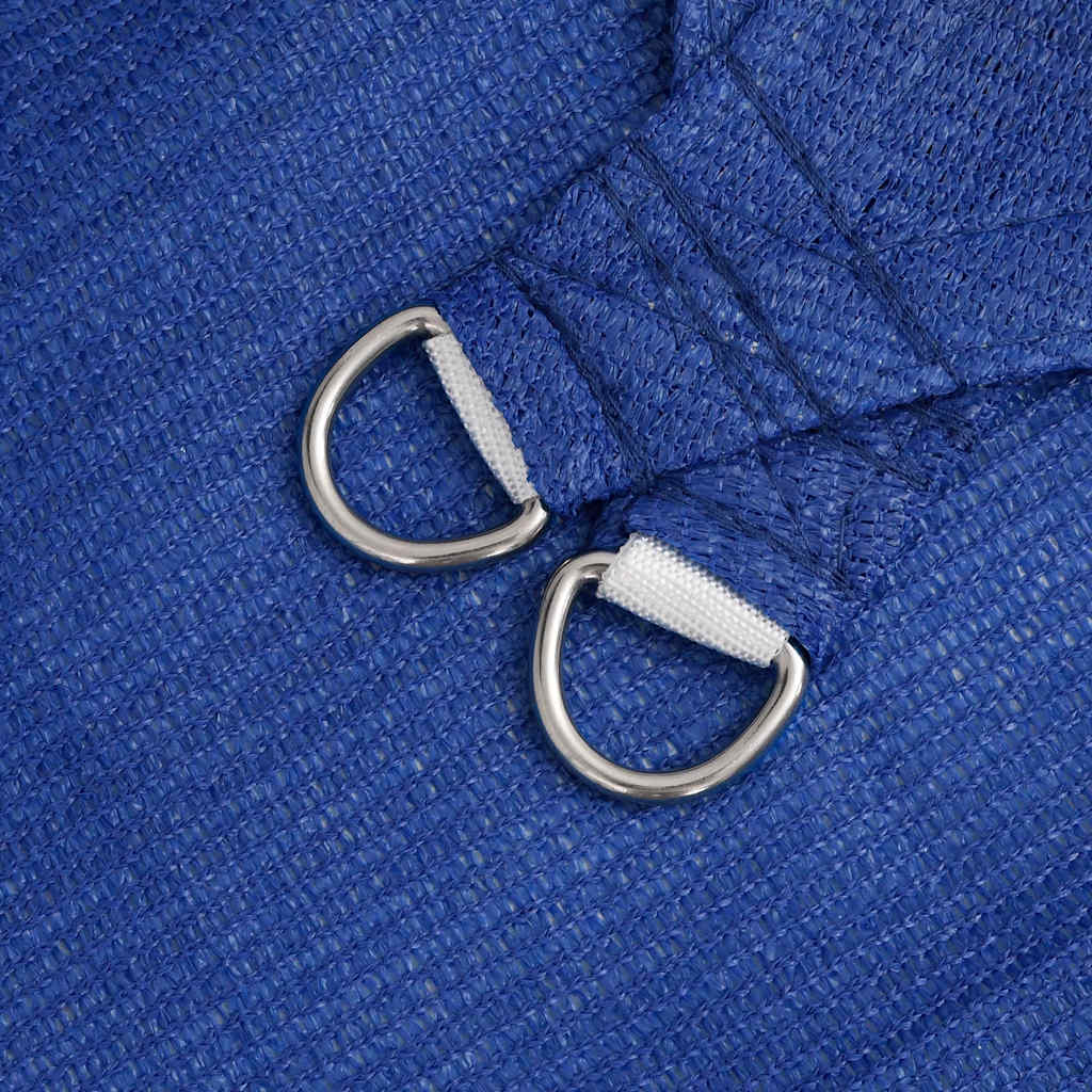 Sonnensegel 160 g/m² Dreieckig Blau 4x5x5 m HDPE