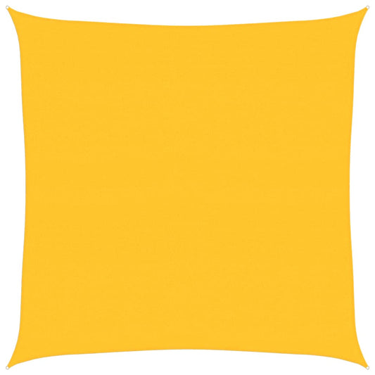 Sonnensegel 160 g/m² Quadratisch Gelb 7x7 m HDPE