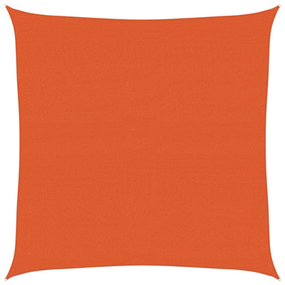 Sonnensegel 160 g/m² Quadratisch Orange 4,5x4,5 m HDPE