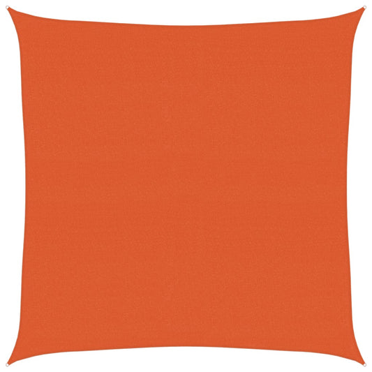 Sonnensegel 160 g/m² Quadratisch Orange 4,5x4,5 m HDPE