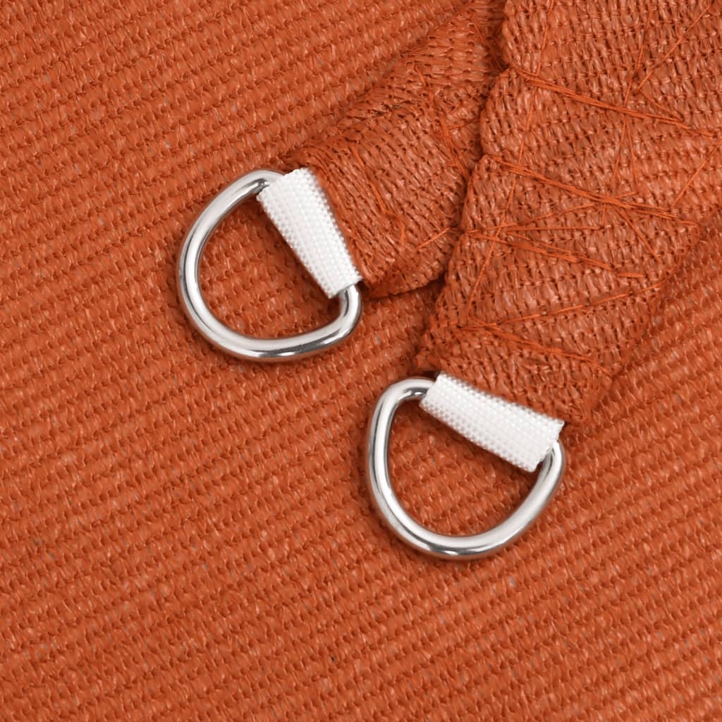 Sonnensegel 160 g/m² Quadratisch Orange 4,5x4,5 m HDPE