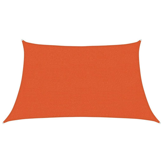 Sonnensegel 160 g/m² Trapezform Orange 3/4x2 m HDPE