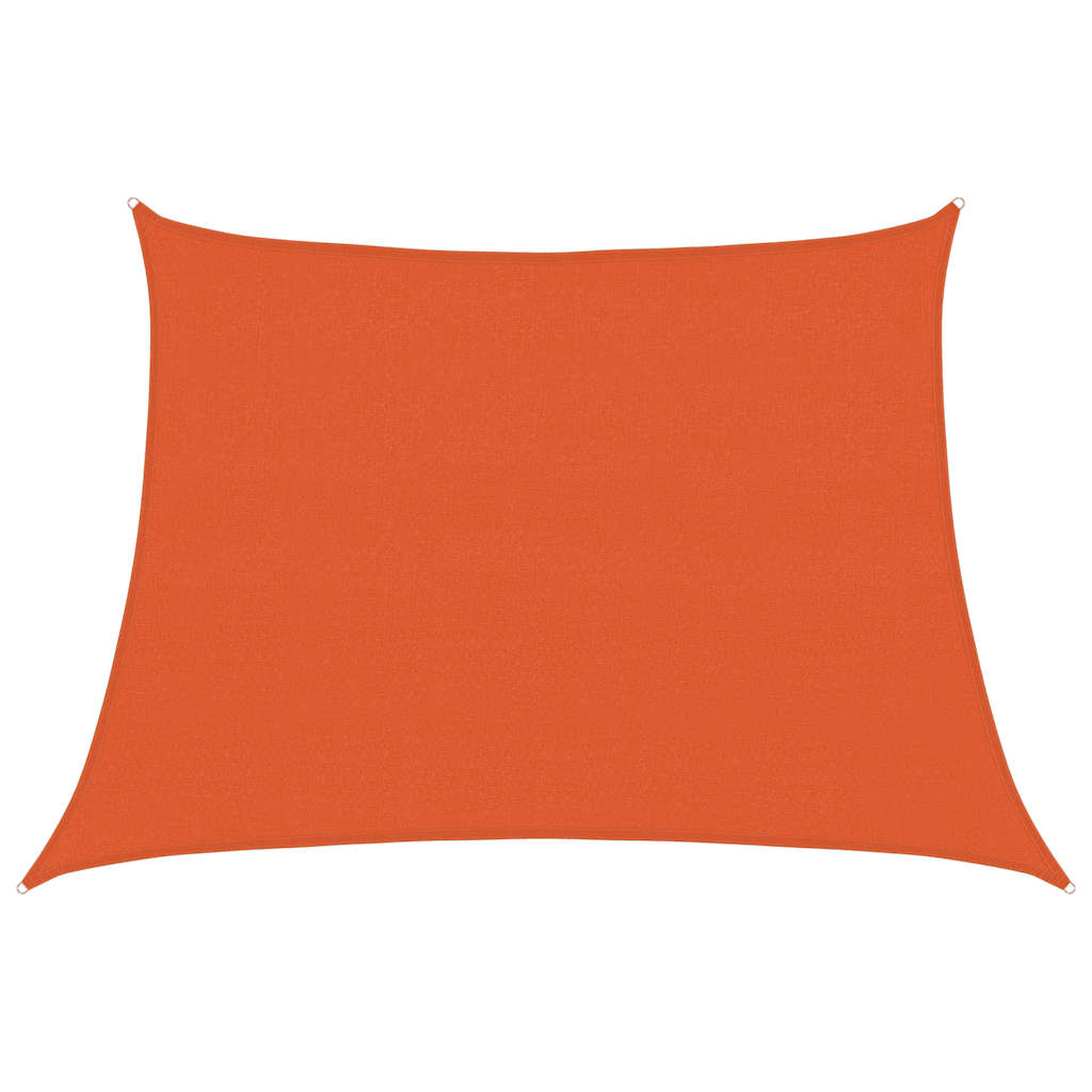 Sonnensegel 160 g/m² Trapezform Orange 4/5x3 m HDPE