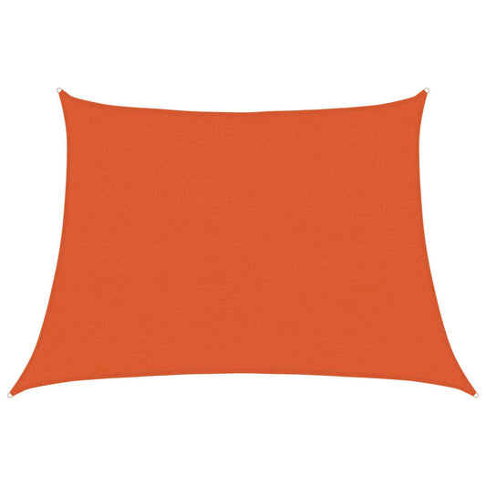 Sonnensegel 160 g/m² Trapezform Orange 4/5x3 m HDPE