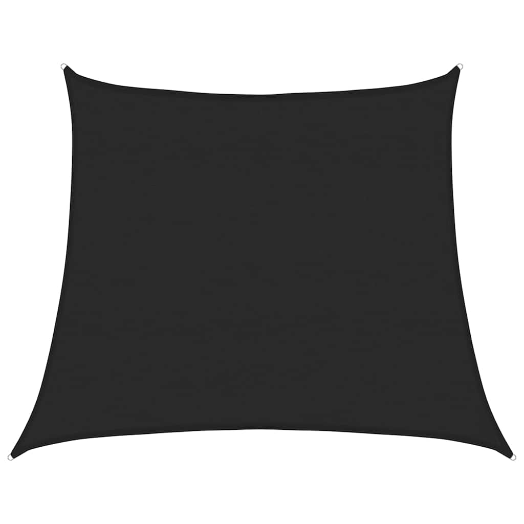 Sonnensegel 160 g/m² Trapezform Schwarz 4/5x4 m HDPE