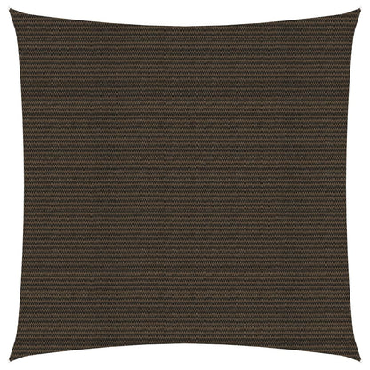 Sonnensegel 160 g/m² Braun 6x6 m HDPE