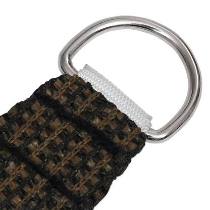 Sonnensegel 160 g/m² Braun 6x6 m HDPE