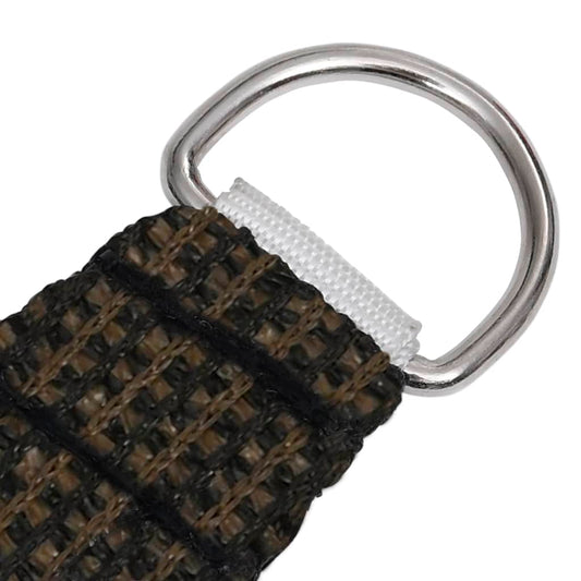 Sonnensegel 160 g/m² Braun 6x6 m HDPE