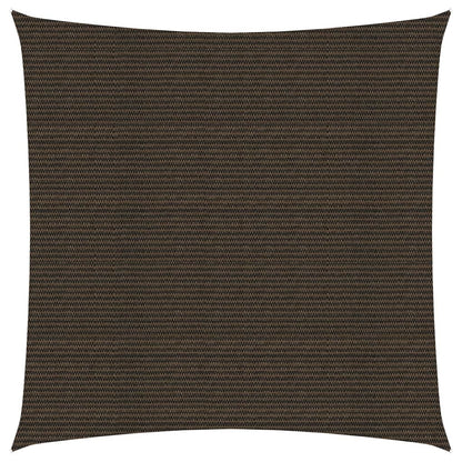 Sonnensegel 160 g/m² Braun 7x7 m HDPE