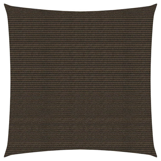 Sonnensegel 160 g/m² Braun 7x7 m HDPE