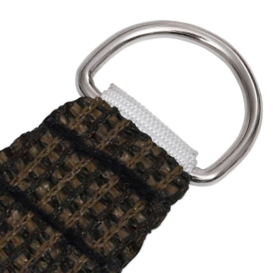 Sonnensegel 160 g/m² Braun 7x7 m HDPE