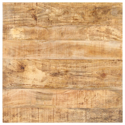 Bistrotisch Quadratisch 70x70x75 cm Raues Mangoholz