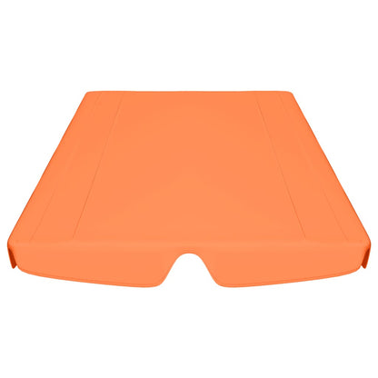 Ersatzdach für Hollywoodschaukel Orange 188/168x145/110 cm
