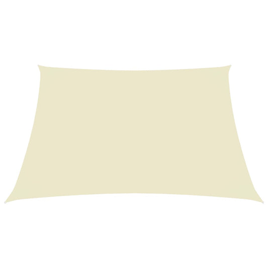 Sonnensegel Oxford-Gewebe Quadratisch 5x5 m Creme
