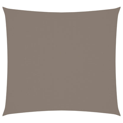 Sonnensegel Oxford-Gewebe Quadratisch 5x5 m Taupe