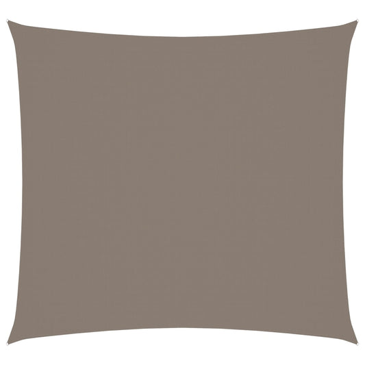 Sonnensegel Oxford-Gewebe Quadratisch 5x5 m Taupe