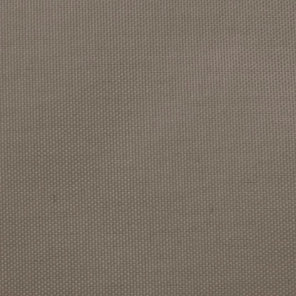 Sonnensegel Oxford-Gewebe Quadratisch 5x5 m Taupe