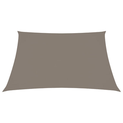 Sonnensegel Oxford-Gewebe Quadratisch 5x5 m Taupe