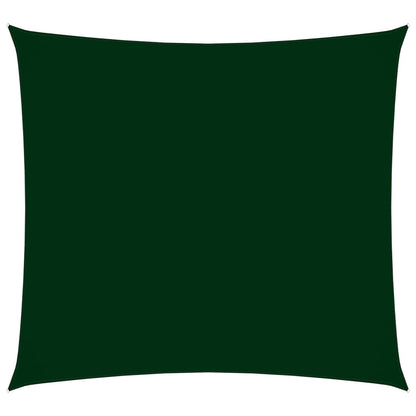 Sonnensegel Oxford-Gewebe Quadratisch 2,5x2,5 m Dunkelgrün